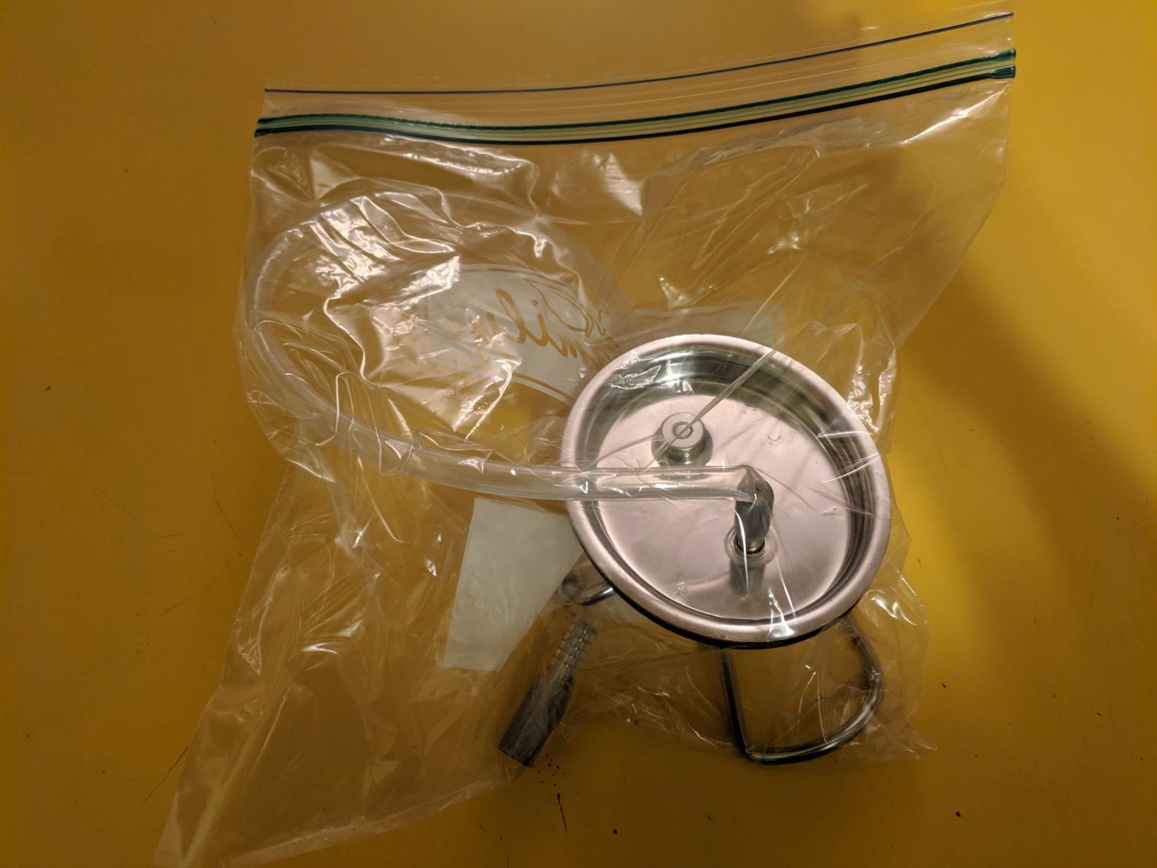 FERRODAY Carbonation Keg Lid for Corny Keg with 20