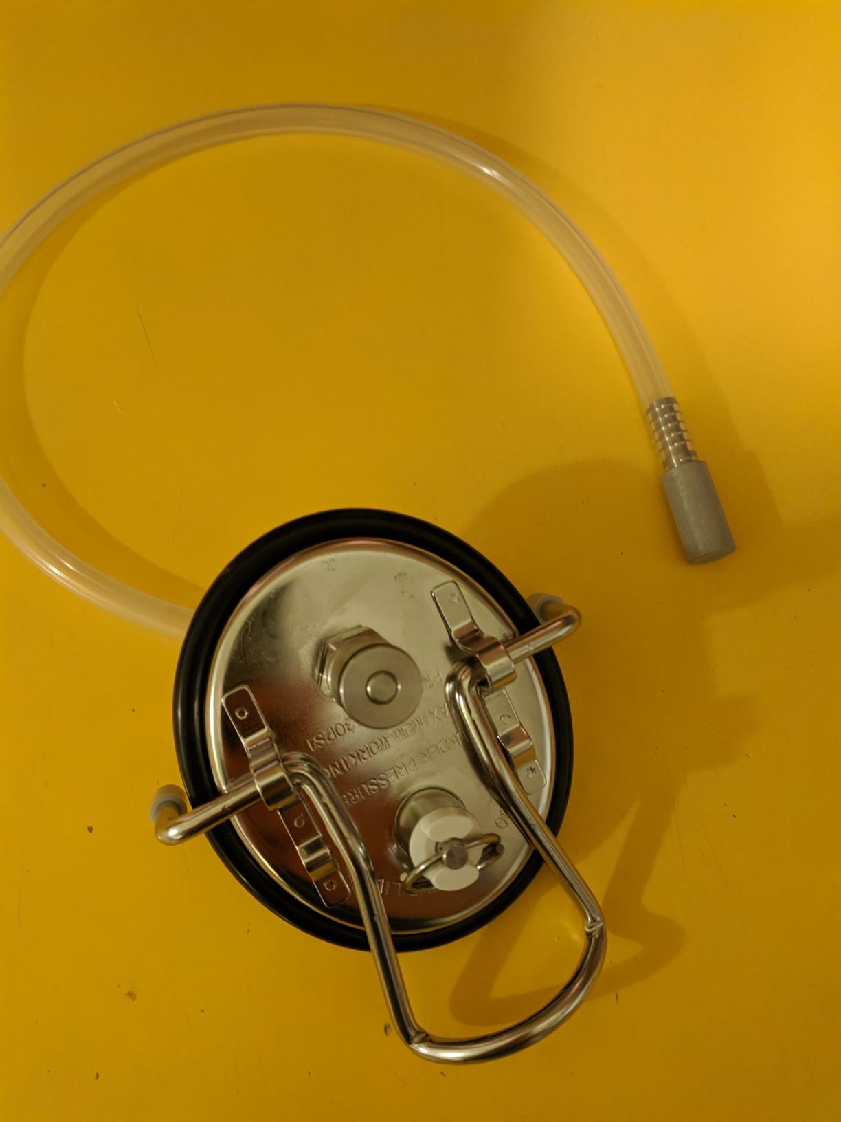 FERRODAY Carbonation Keg Lid for Corny Keg with 20