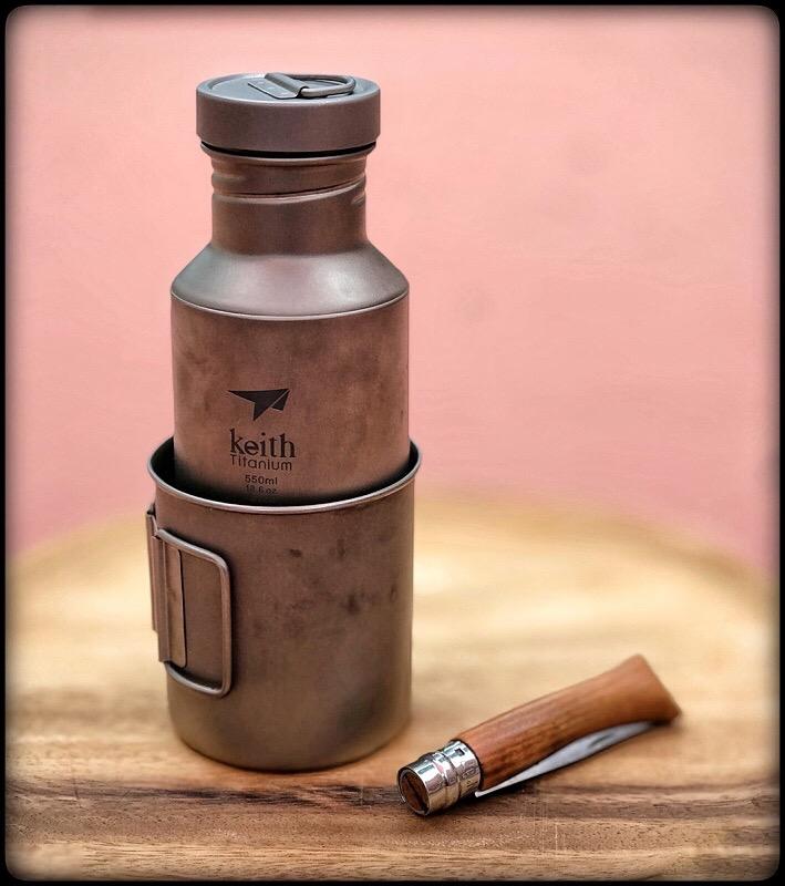 Keith Titanium Ti3031 Plastic-Free Sport Bottle - 18.6 fl oz customer photo 1