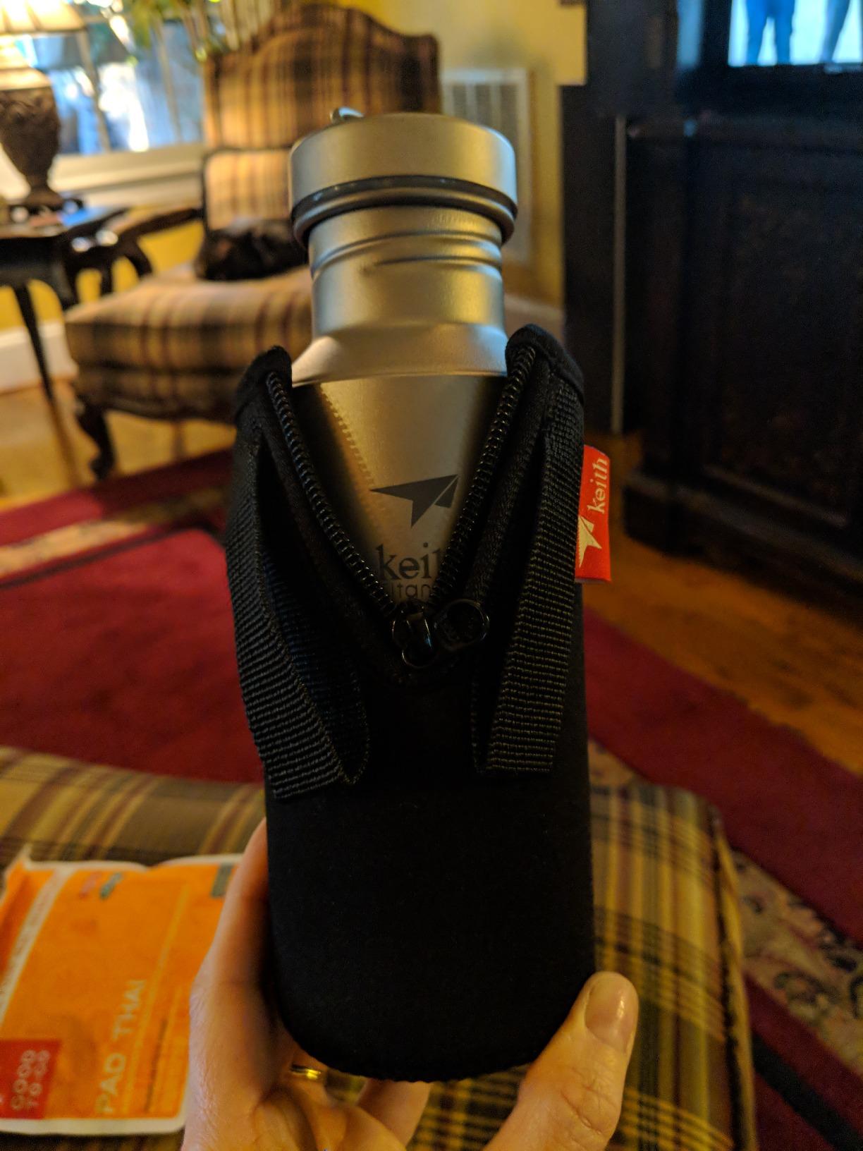 Keith Titanium Ti3031 Plastic-Free Sport Bottle - 18.6 fl oz customer photo 2
