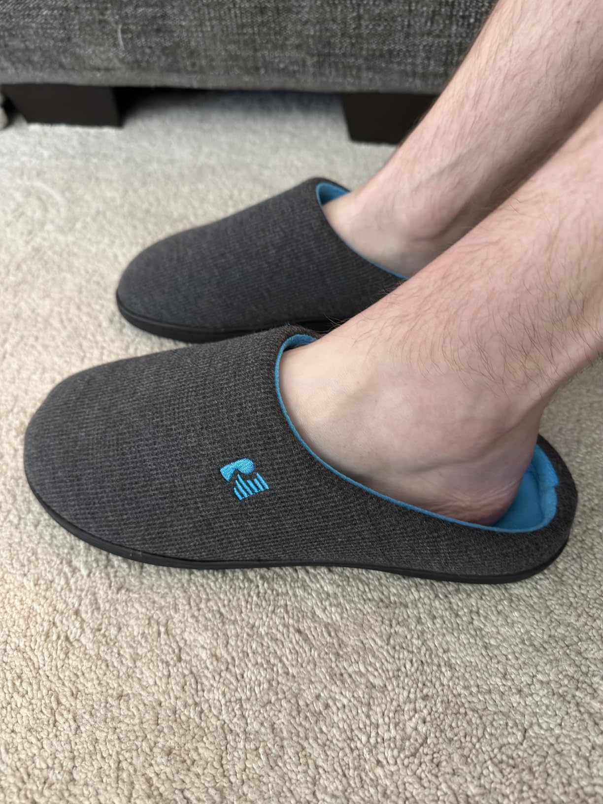 RockDove Men's Original Two-Tone Memory Foam Slipper customer photo 1