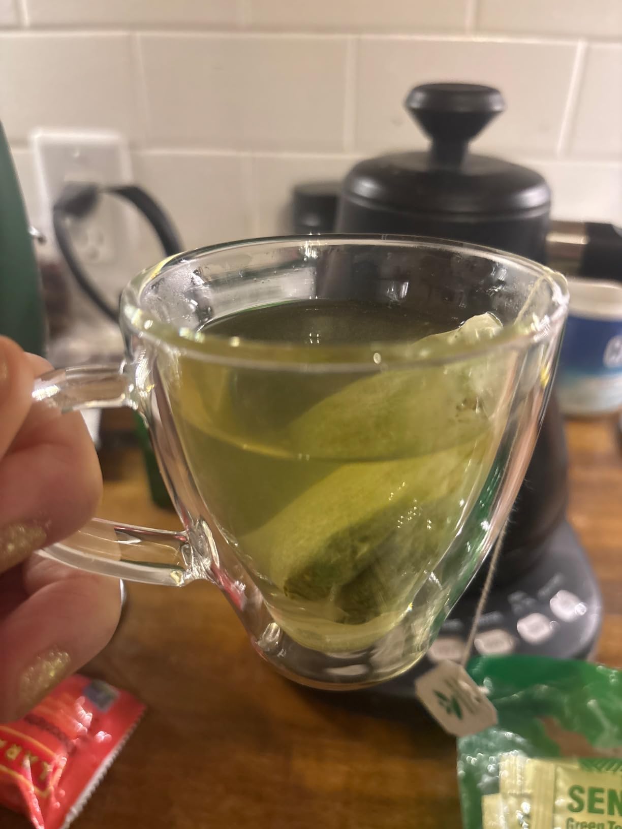 Maeda Sen-cha Green Tea With Matcha Tea Bags, 100-Count customer photo 2