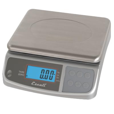 San Jamar Escali Promzr M-Series Digital Scale with Display Hold for Kitchens and Restaurants, Metal, 33 Pound, Silver customer photo 2