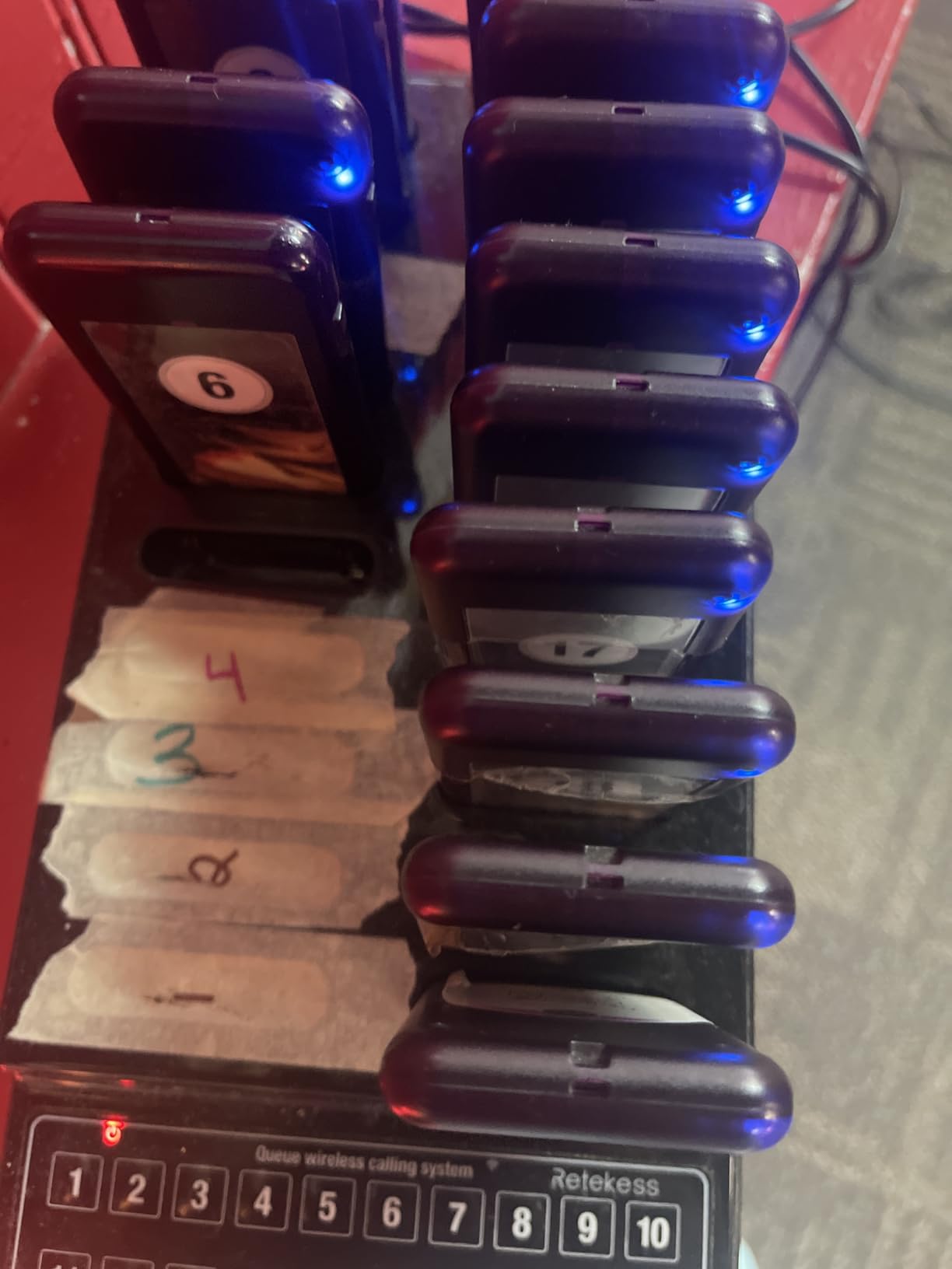 Retekess T111 Restaurant Pager System, Buzzers for Restaurant, 500M Long Range, Replaceable Sticker, 20 Food Buzzers for Food Truck, Church, Brewery customer photo 1