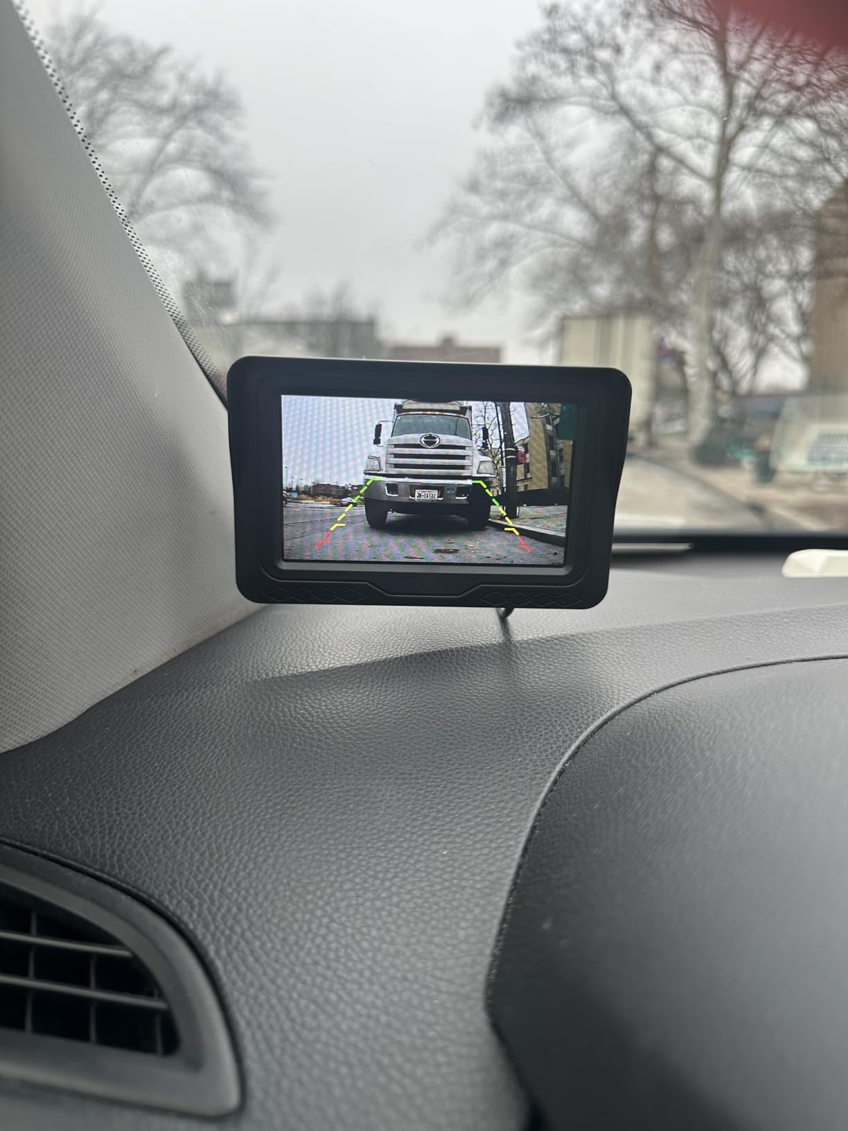 Backup Camera Easy Setup Plug-Play: HD 1080P No-Delay Waterproof - Clear Night Vision Rear View Camera with Monitor for Car Truck SUV - LK3 customer photo 1