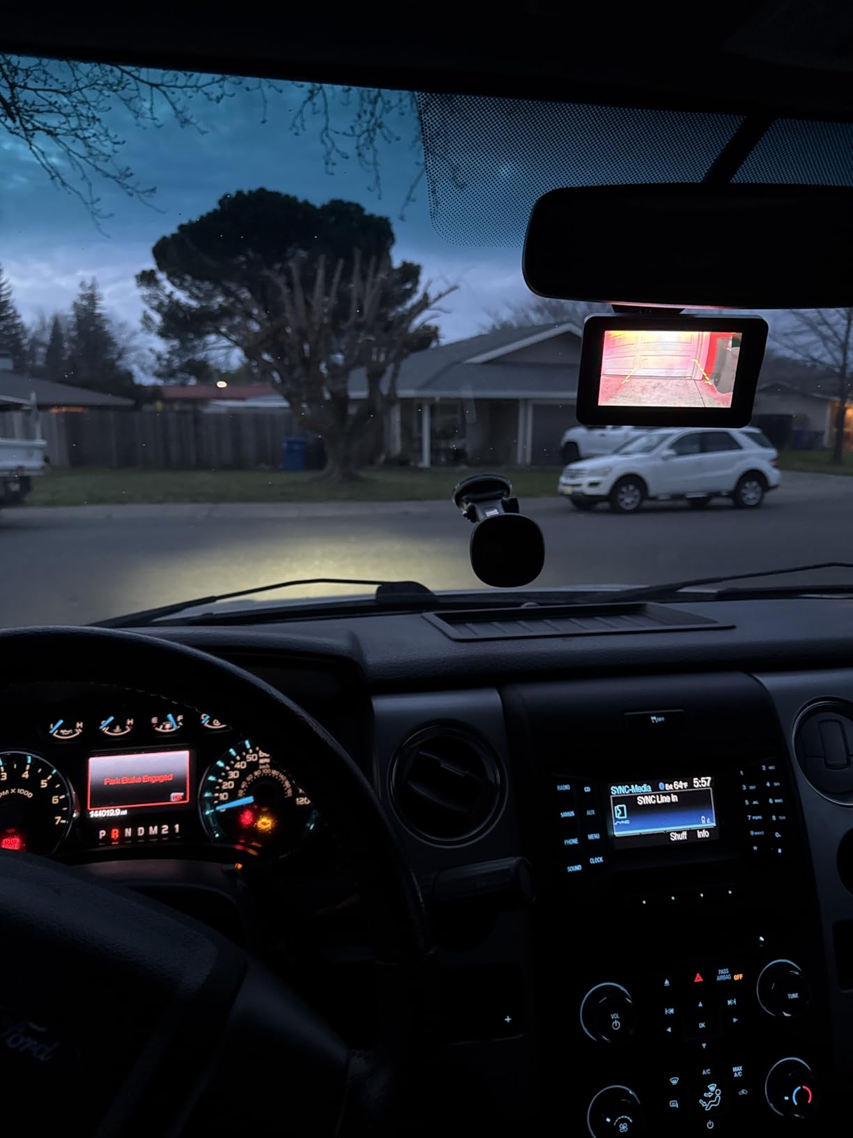 Backup Camera Easy Setup Plug-Play: HD 1080P No-Delay Waterproof - Clear Night Vision Rear View Camera with Monitor for Car Truck SUV - LK3 customer photo 2
