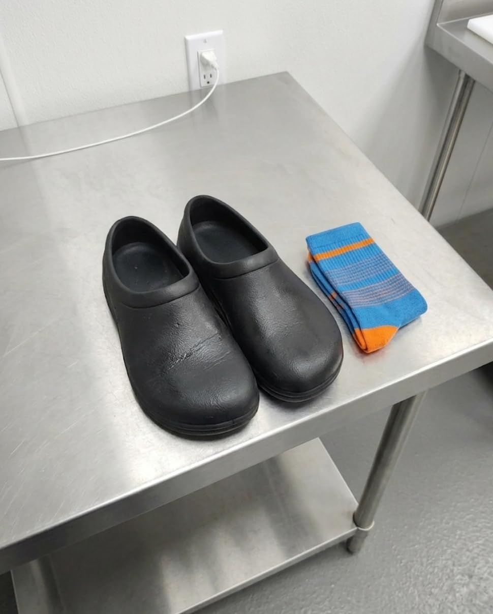 Crocs On The Clock Work Slip-On customer photo 2