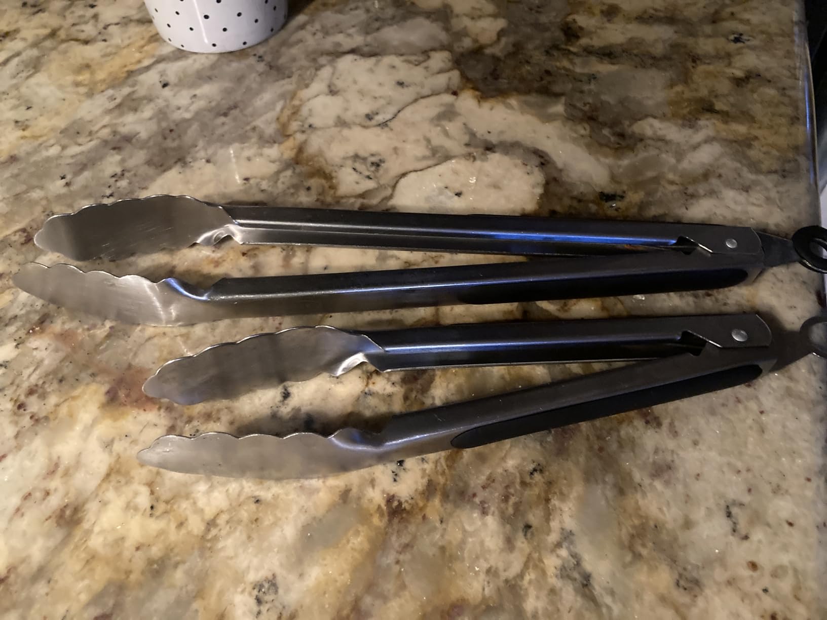 304 Stainless Steel Kitchen Cooking Tongs, 9