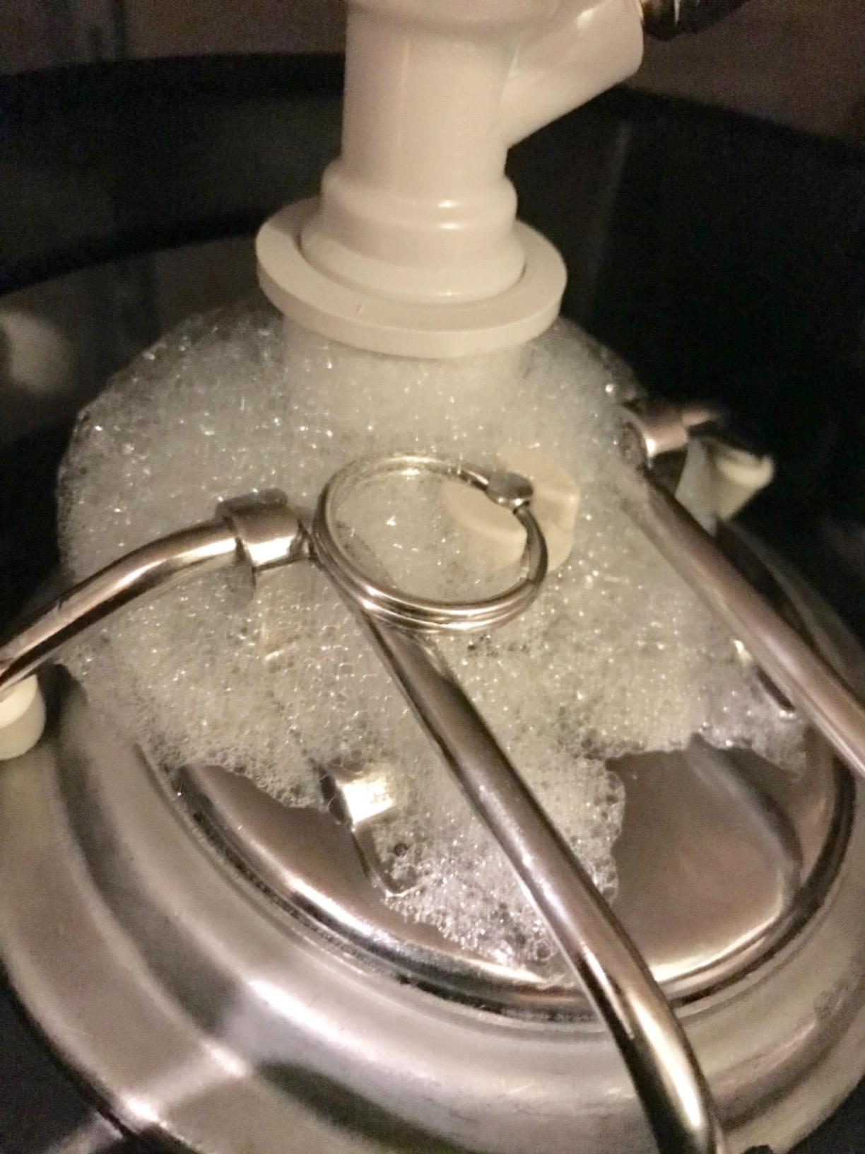 Homebrew Cornelius Style Keg Carbonation Lid Kit With 0.5 Micron Diffusion Stone customer photo 1