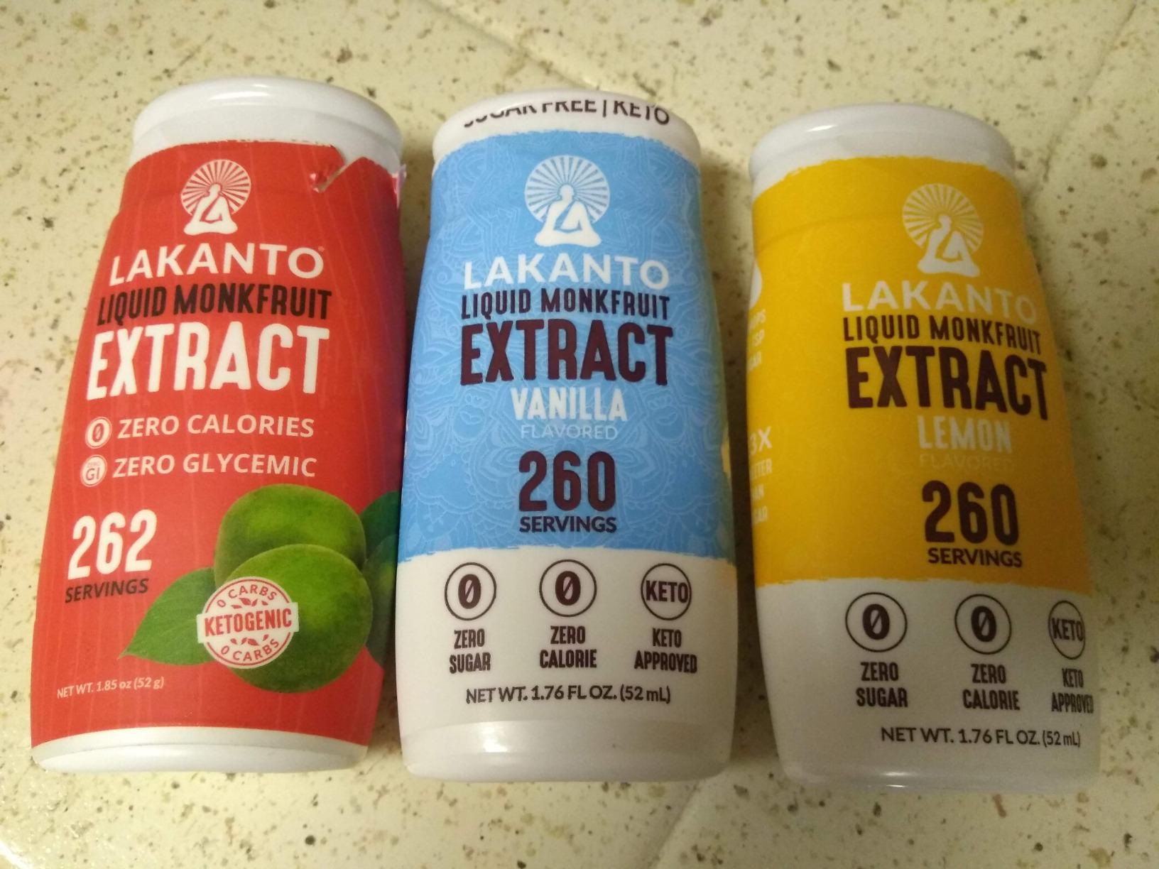 Lakanto Liquid Monk Fruit Extract Drops, Original, Sugar Free, 1.76 Fl Oz customer photo 2