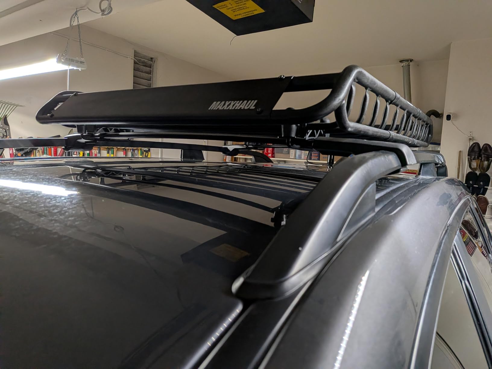 MaxxHaul Steel Roof Rack Cargo Basket, 46
