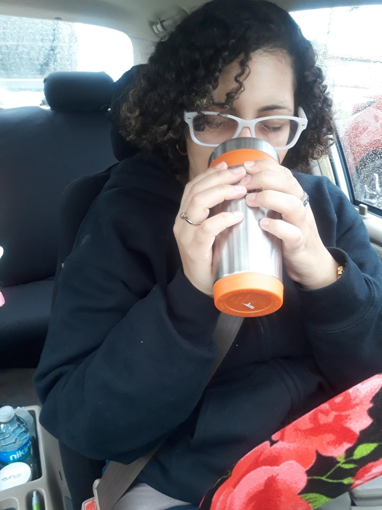 Lucy Jo's Coffee, Organic Mellow Belly Low Acid Blend, Medium Dark Roast, Whole Bean, 11 oz (11 OZ) customer photo 1