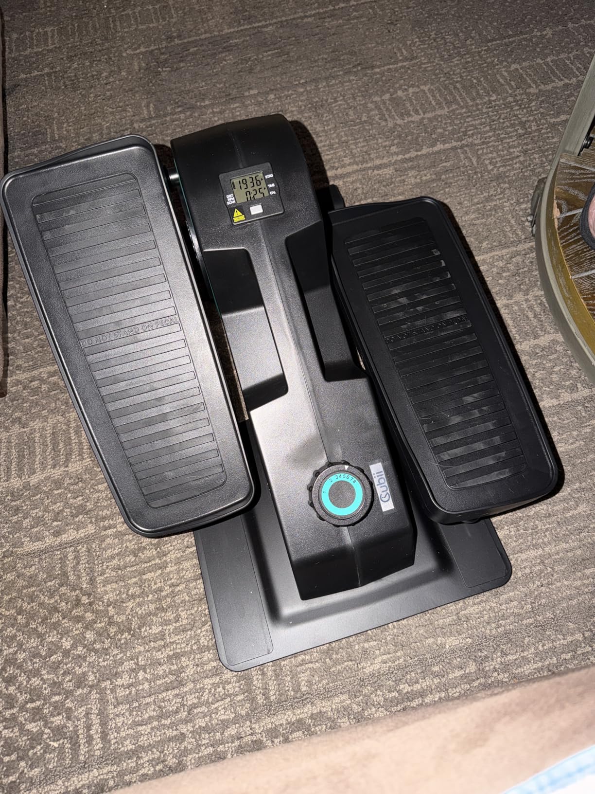 Cubii JR1 Under Desk Elliptical - Seated Elliptical Machine for Home Office, Compact Leg Exerciser for Seniors customer photo 2