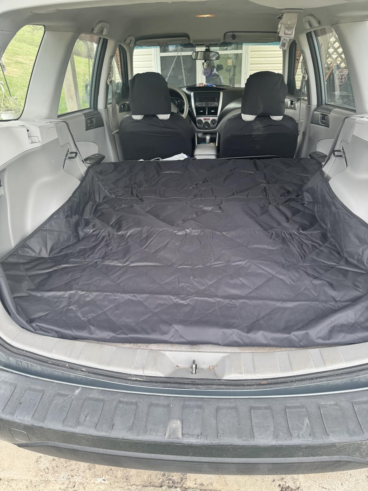 F-color SUV Cargo Liner for Dogs - Heavy Duty Water Resistant customer photo 1