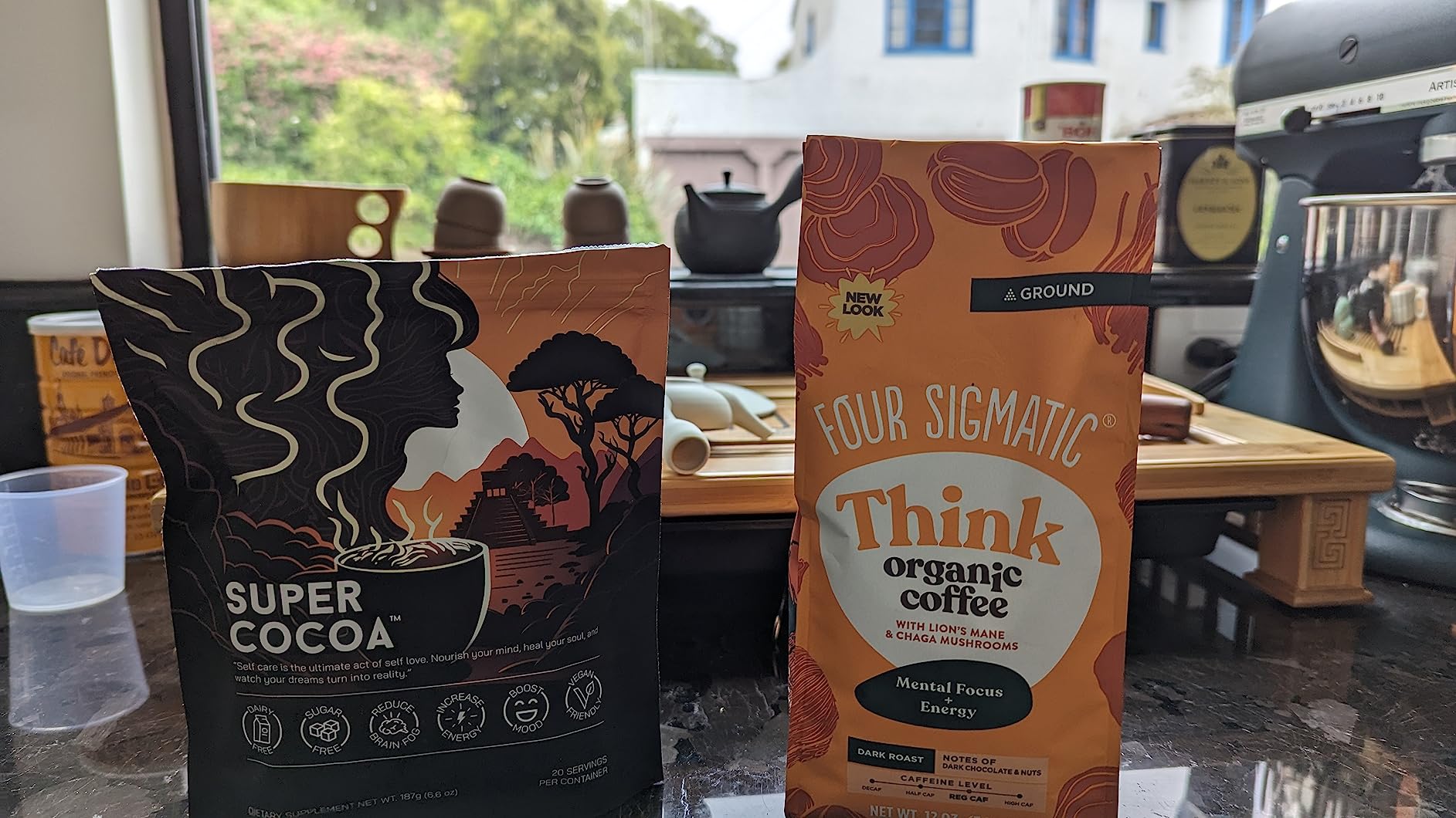 Four Sigmatic Focus Mushroom Coffee | Organic Ground Coffee with Lion's Mane Mushroom and Chaga for Better Focus and Immune Support | 12oz Bag customer photo 1