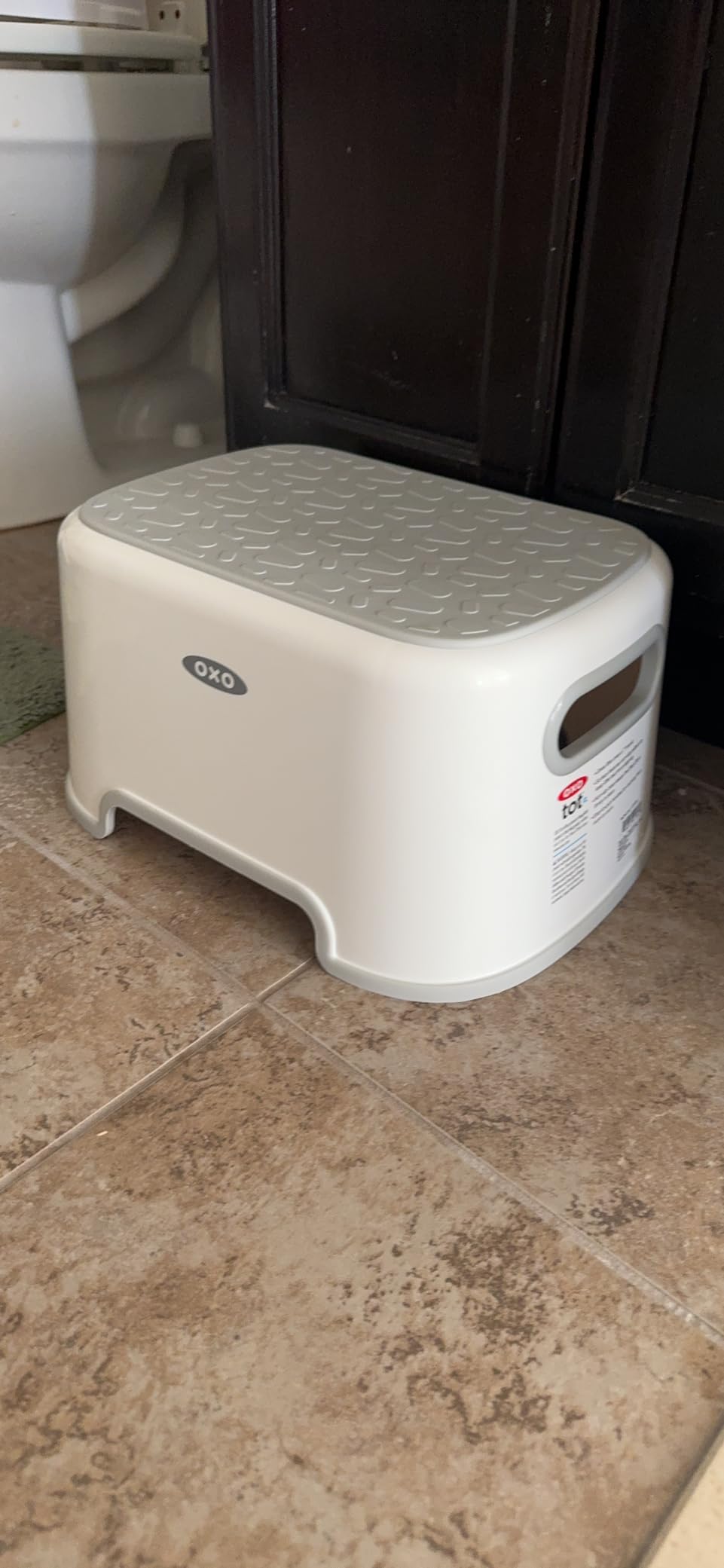OXO Tot Step Stool - Gray customer photo 2