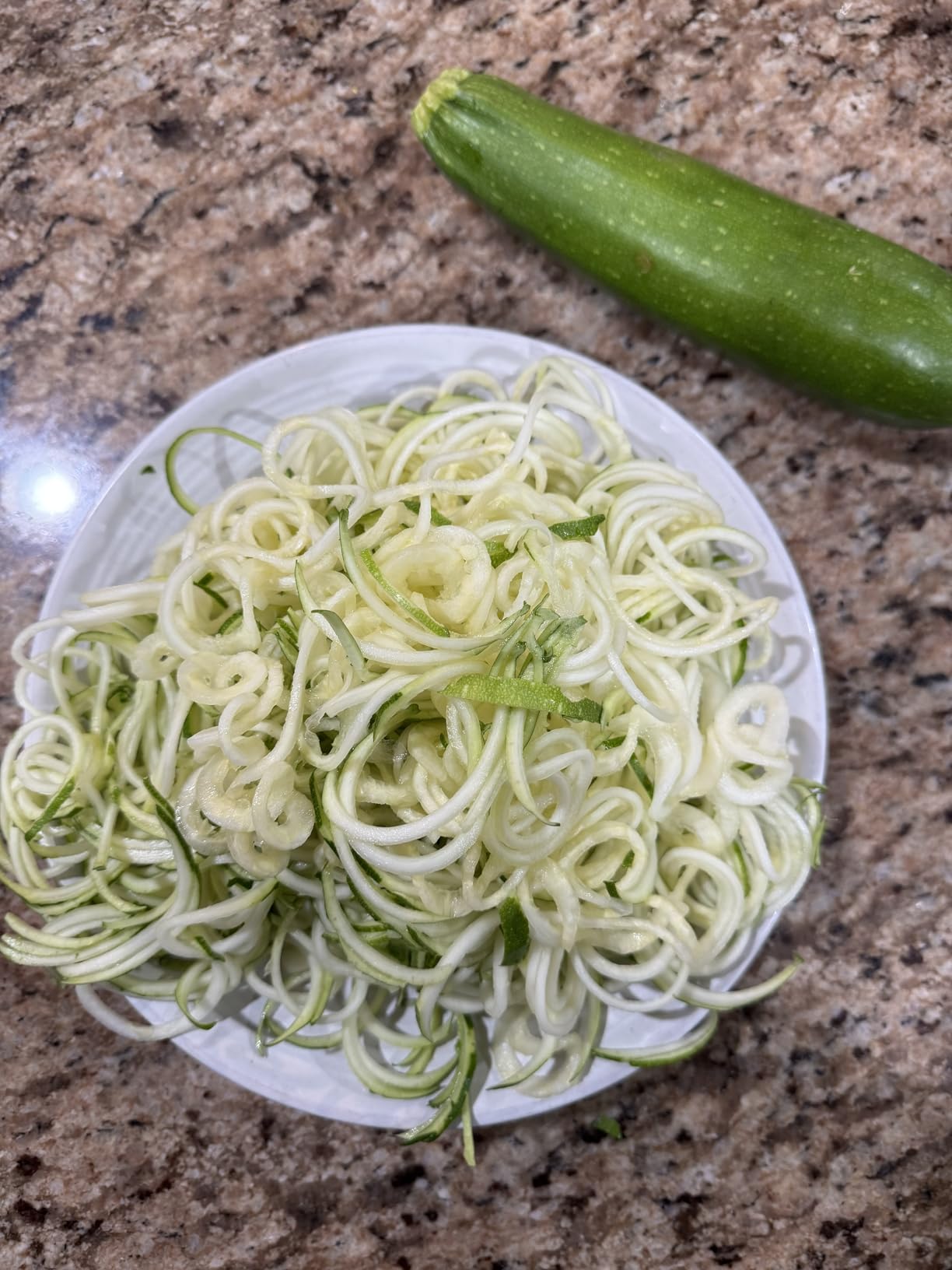 Brieftons QuickFold 5-Blade Spiralizer: Versatile & Compact Foldable Vegetable Spiral Slicer, Best Veggie Pasta Spaghetti Maker for Low Carb/Paleo/Gluten-Free with Brush & 4 Recipe Ebooks customer photo 1