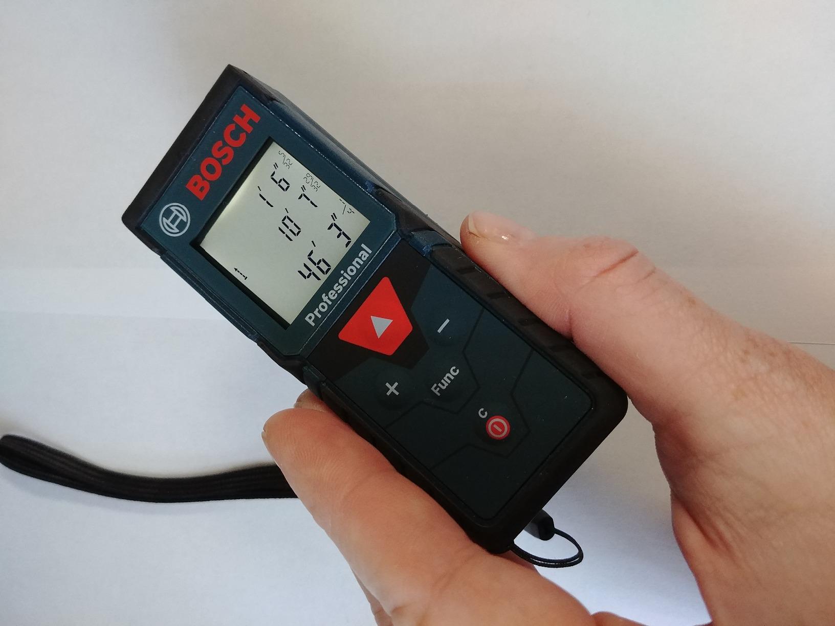 Bosch GLM165-40 Blaze Pro 165 Ft. Laser Measure customer photo 2