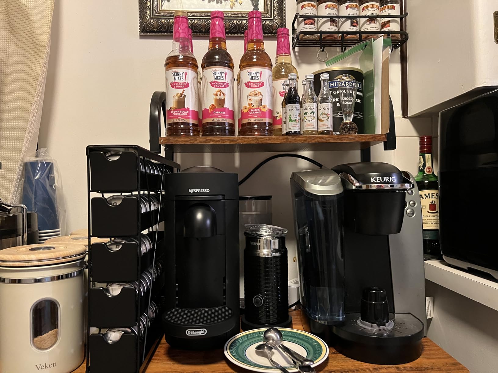 Jordan's Skinny Mixes Sugar Free Coffee Syrup, 6 Sampler Variety Pack, 25.4 Fl Oz customer photo 1