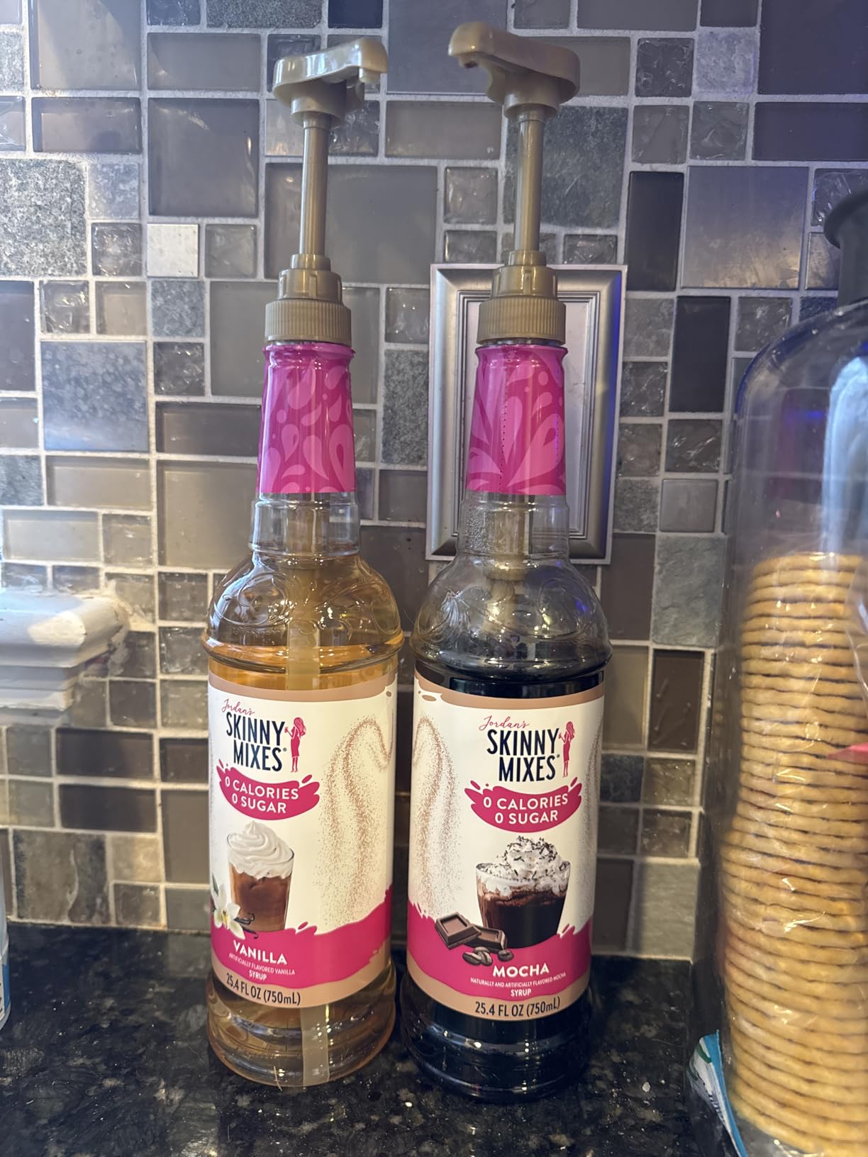 Jordan's Skinny Mixes Sugar Free Coffee Syrup, 6 Sampler Variety Pack, 25.4 Fl Oz customer photo 2