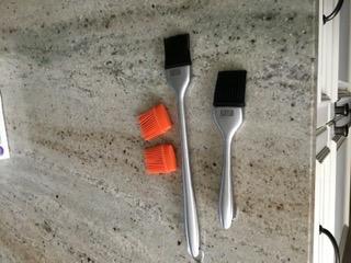 Rwm Basting Brush - Grilling BBQ Baking, Pastry and Oil Stainless Steel Brushes with Back up Silicone Brush Heads(Orange) for Kitchen Cooking & Marinating, Dishwasher customer photo 1