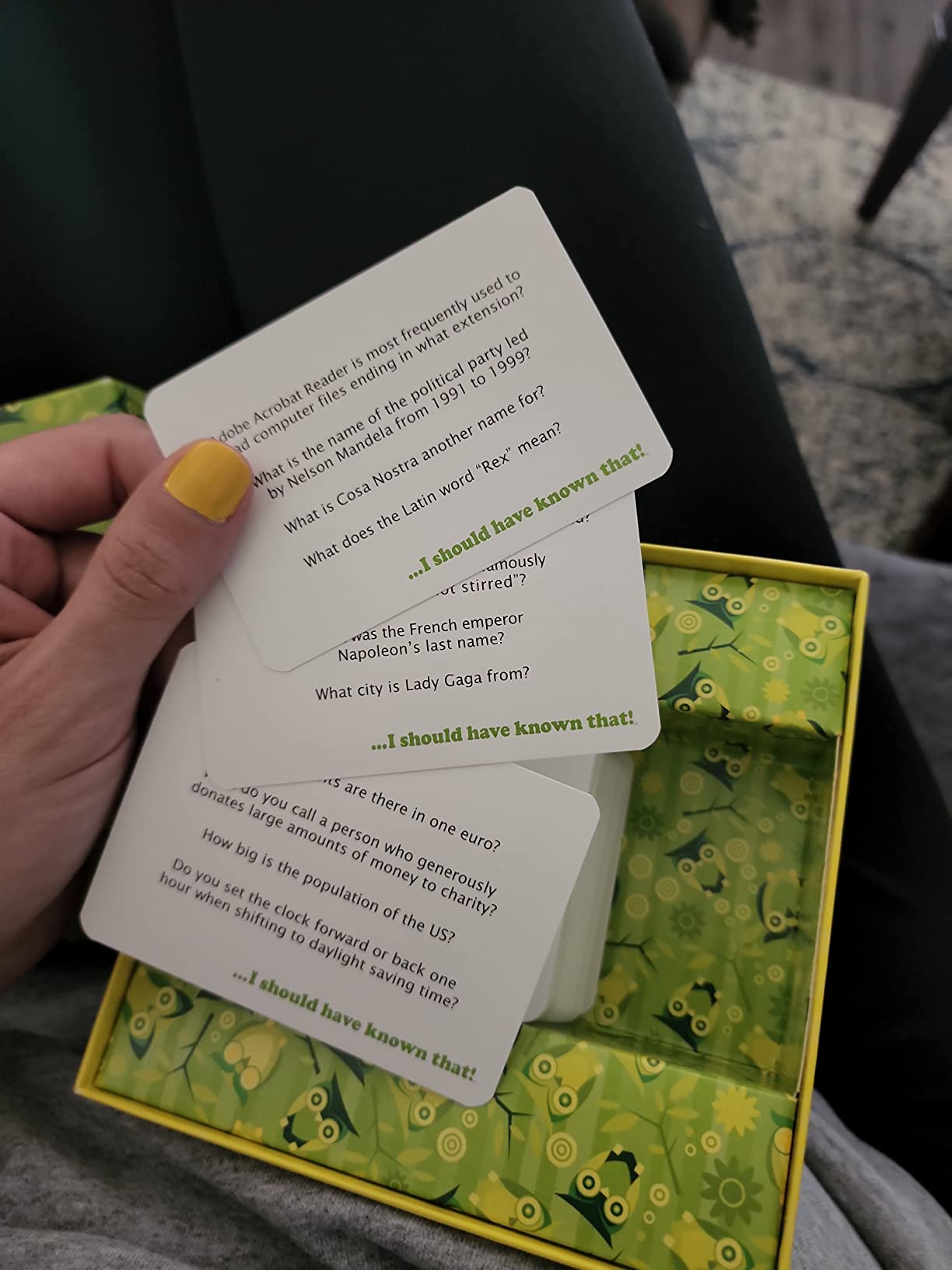 I should have known that! - A Trivia Game About Things You Oughta Know customer photo 2