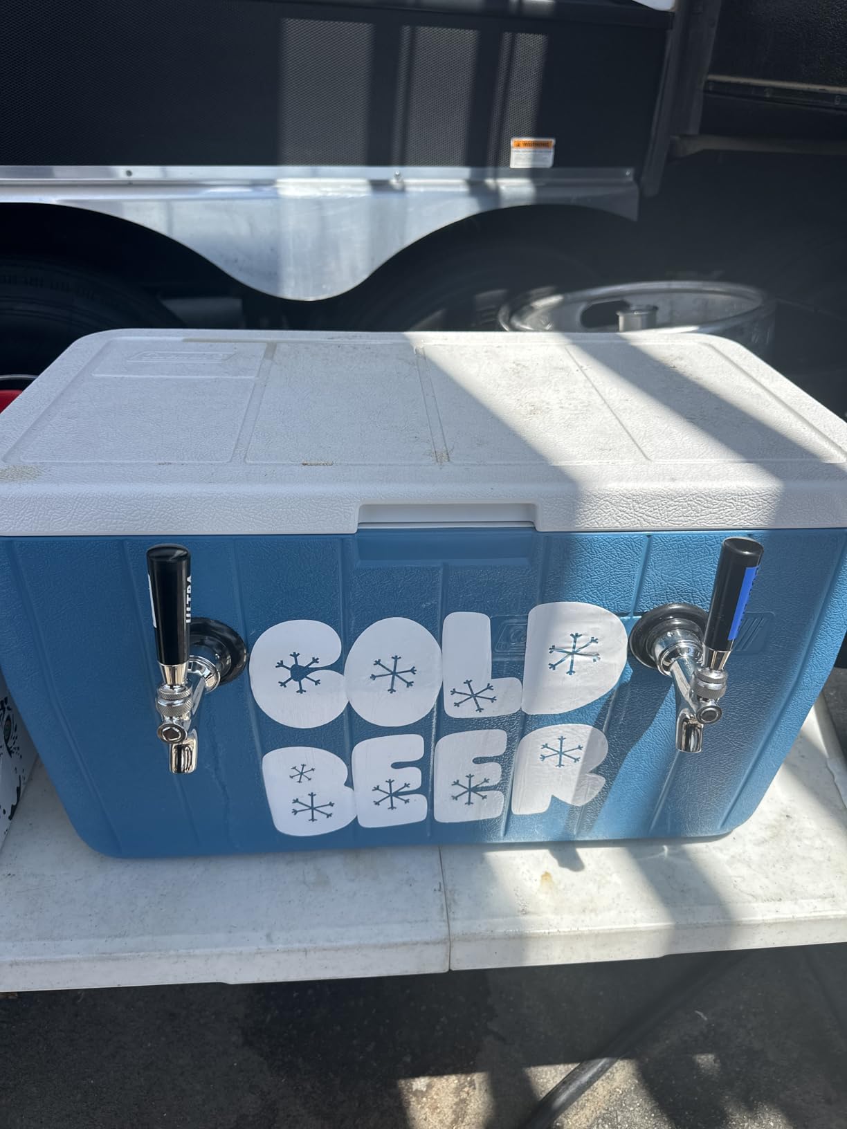 50' Coil Jockey Box - 2 LINES customer photo 1