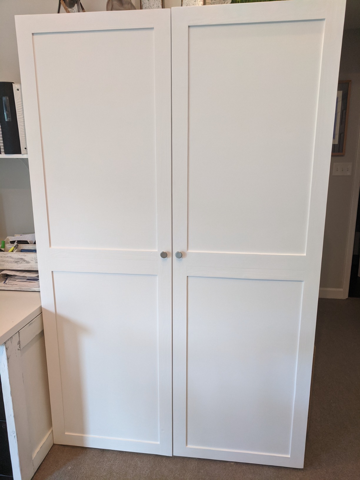 DecoBasics Full Overlay European Soft Close Cabinet Hinges for Kitchen Cabinets (20 Pcs) -105° Frameless Concealed Cabinet Door Hinge -6 Way Adjustability & Clip on Plate for Easy Installation customer photo 1