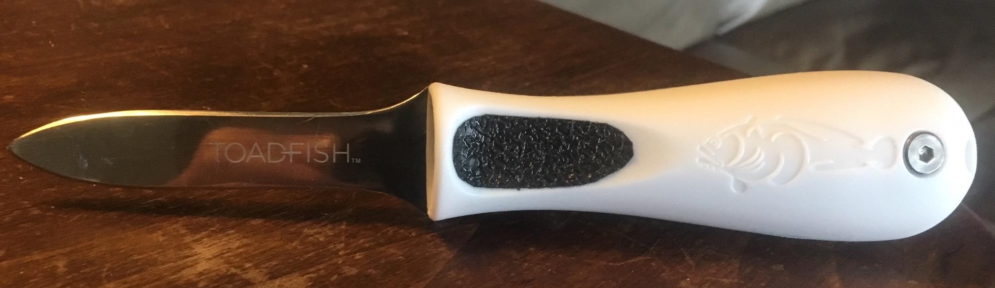 Toadfish Oyster Shucking Knife - Oyster Shucker Opener Tool - Professional Edition customer photo 1