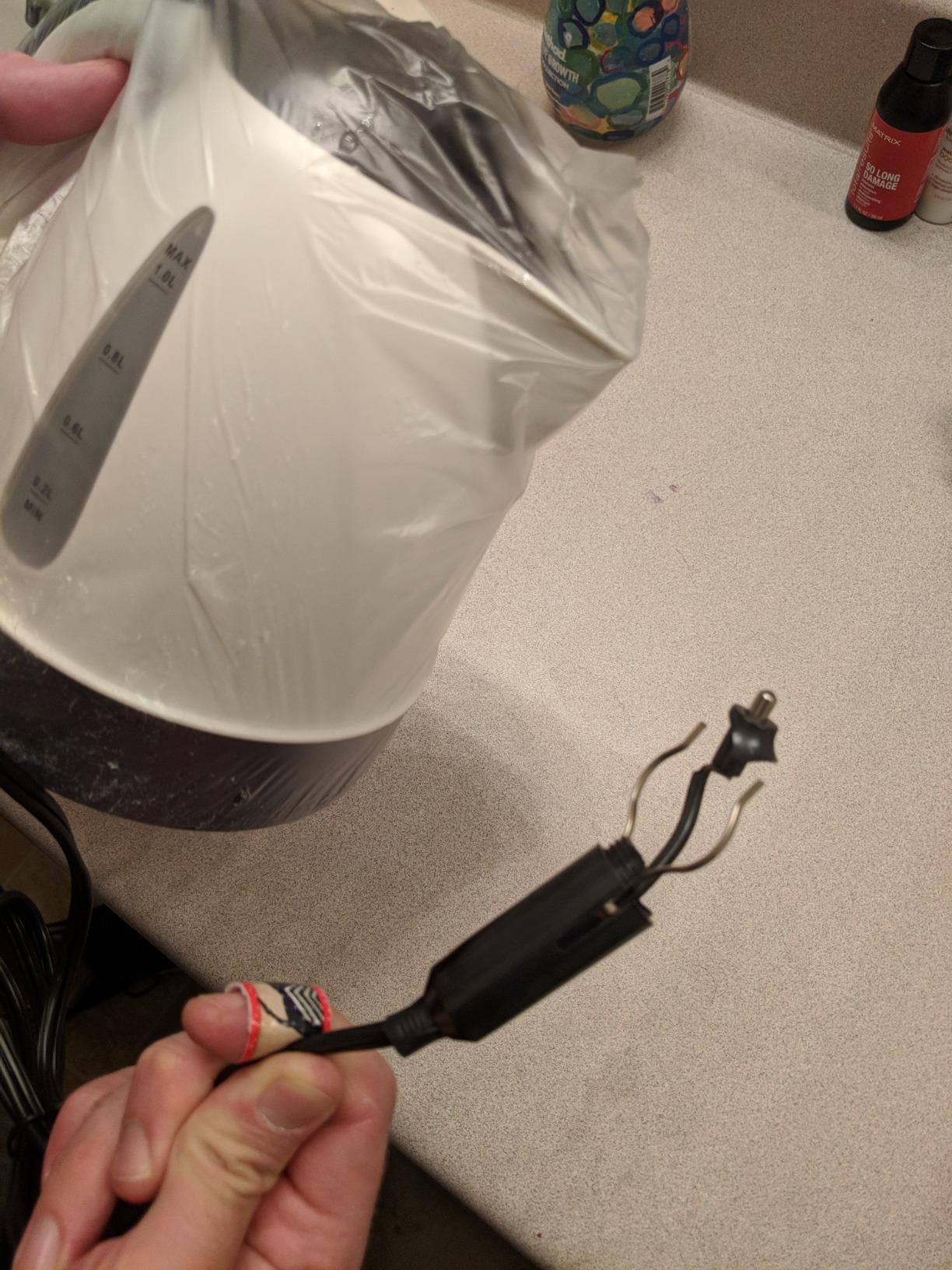 Fdit Portable Car Electric Kettle Road Trip Travel Cigarette Lighter DC12V/24V Heated Water Tea Coffee Kettle Auto Shut Off (1000ml Kettle 12V) customer photo 2