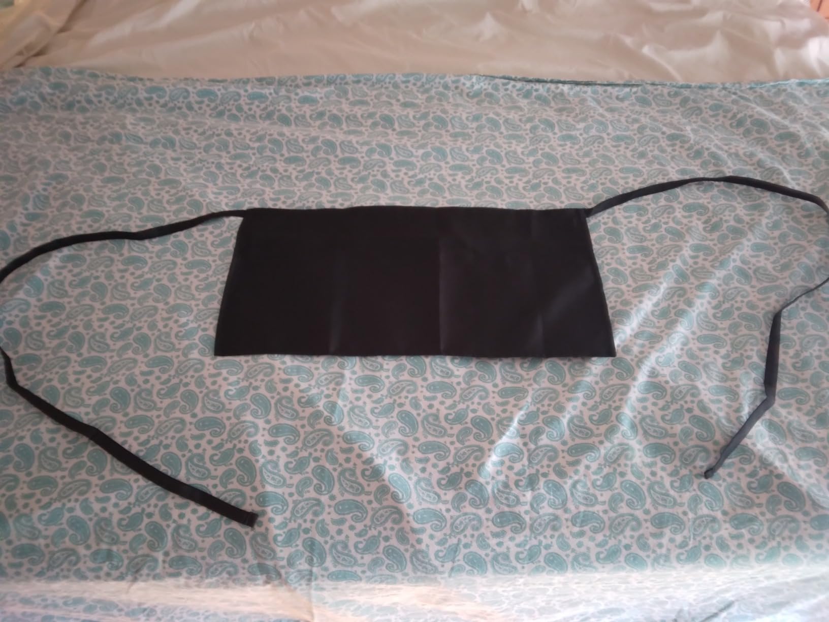 BOHARERS Waist Apron with 3 Pockets - Black Waitress Waiter Server Short Aprons customer photo 2