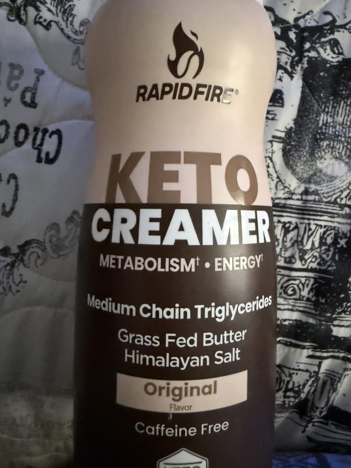Ketogenic Creamer with MCT Oil for Coffee or Tea, Supports Energy and Metabolism, Weight Loss, Ketogenic Diet 8.5 oz. (20 servings) customer photo 2