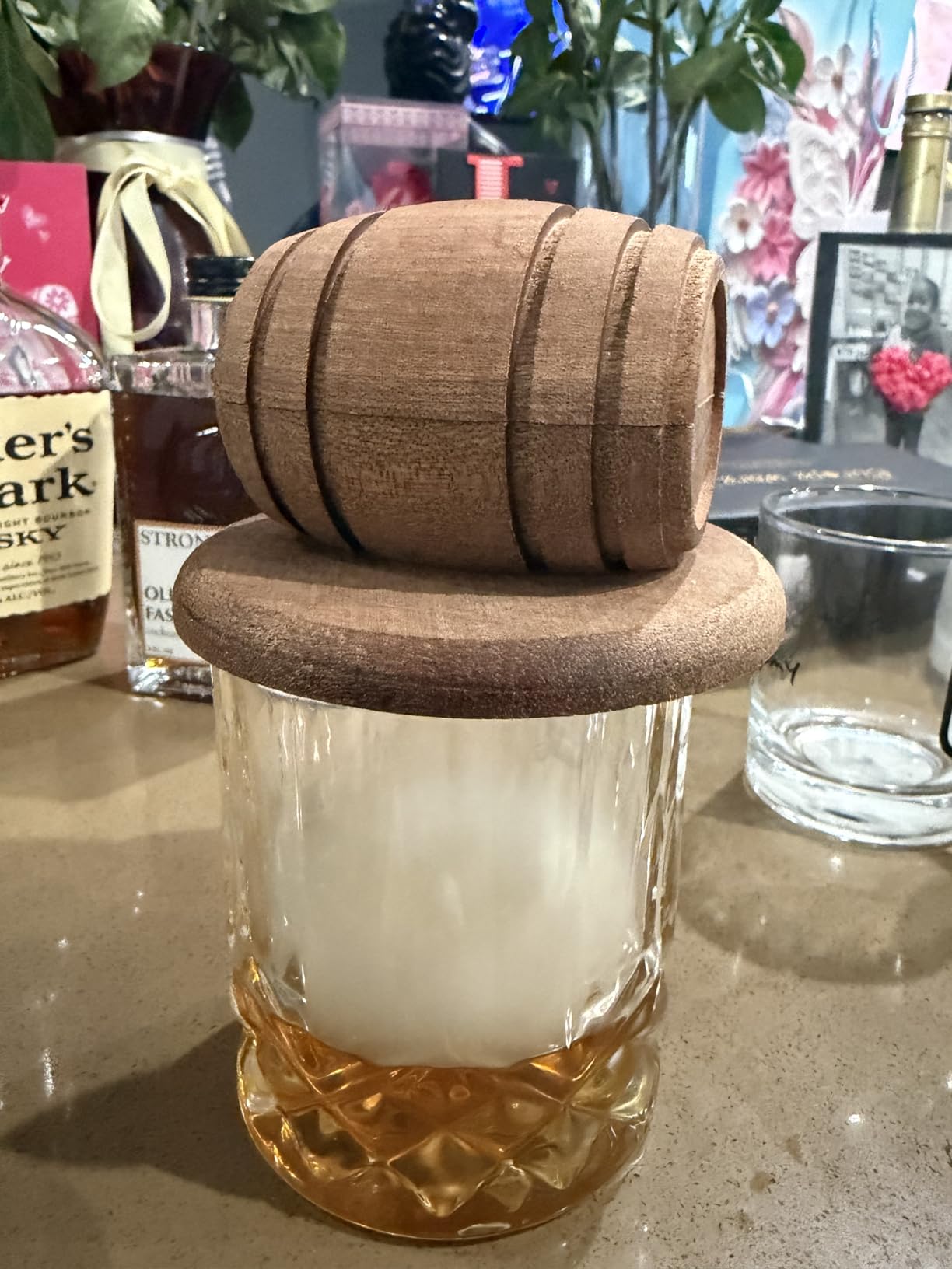 Strongwater Old Fashioned Mix - Makes 32 Cocktails - Handcrafted Old Fashioned Syrup with Bitters, Orange, Cherry, Organic Demerara Sugar - Craft Cocktail Mixer customer photo 2
