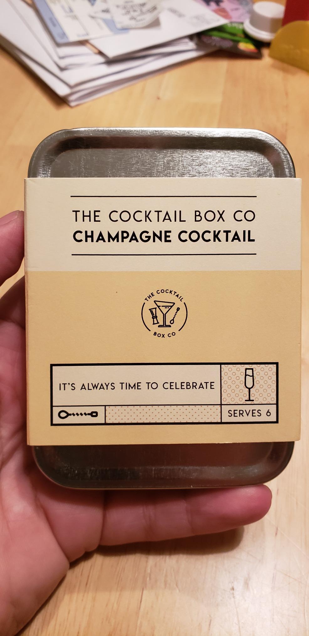 The Cocktail Box Co. Champagne Cocktail Kit - TSA Approved Champagne Travel Kit customer photo 1