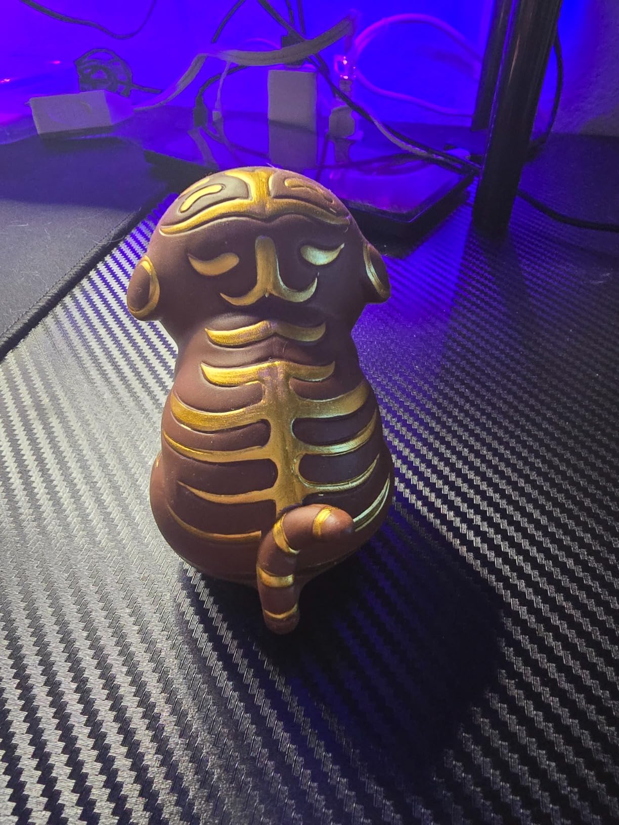 Zisha Kung Fu Tea Pet - Cute Tiger Ceramic Decoration Ornament for Tea Fans customer photo 2