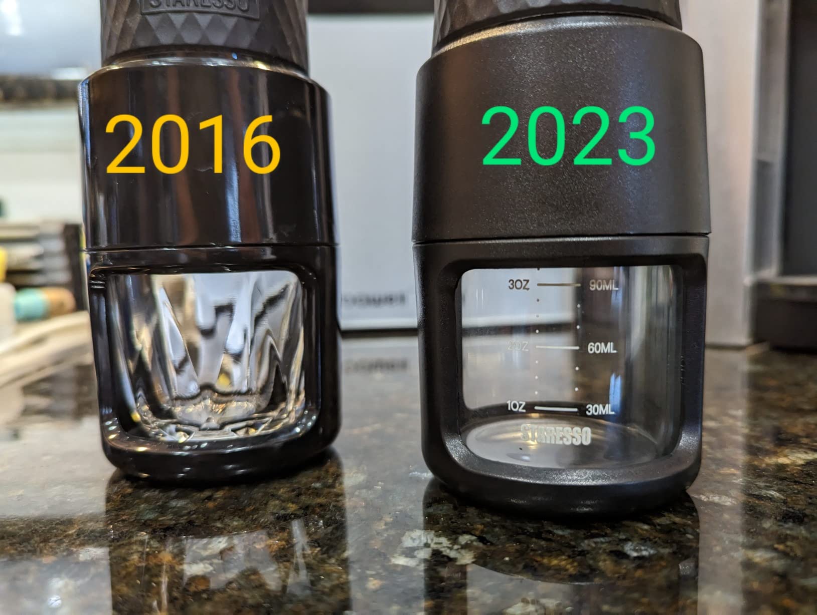 STARESSO Classic Portable Espresso Maker, 2 IN 1 Travel Coffee Maker Compatible Ground Coffee & NS Original Pods customer photo 1