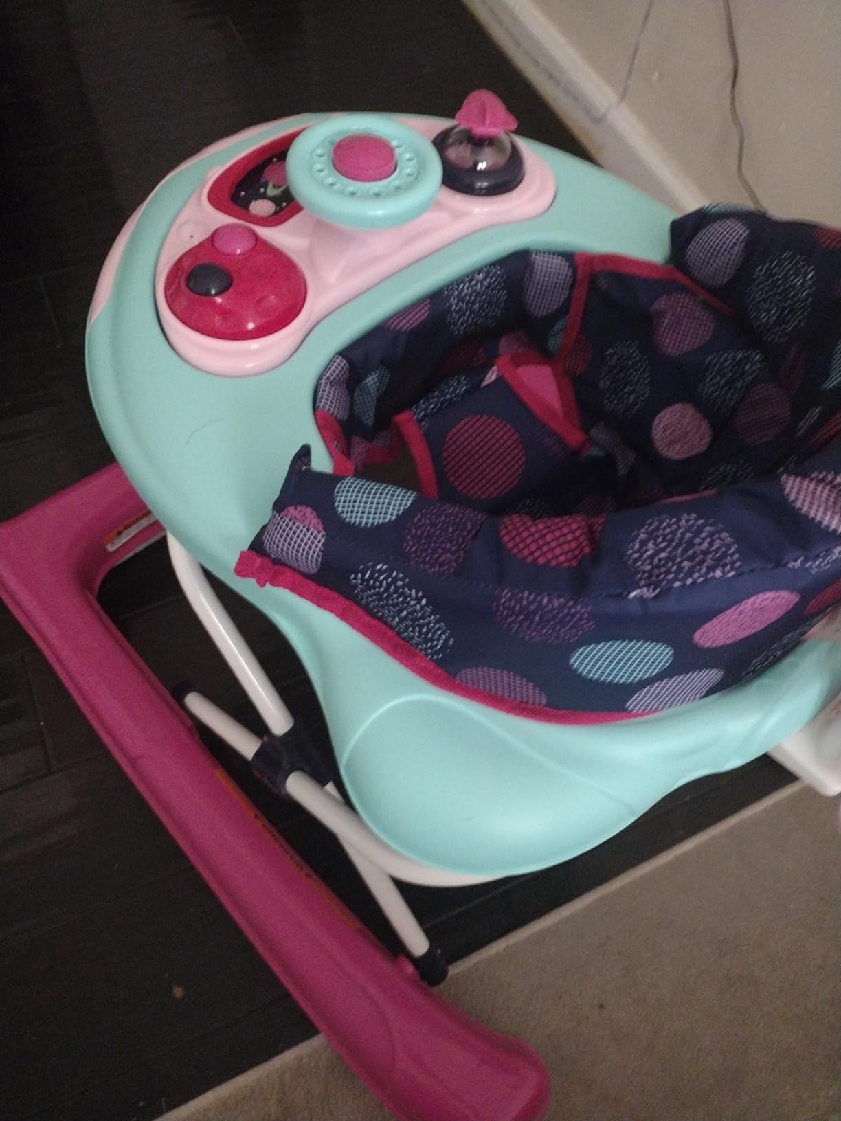 Delta Children First Exploration 2-in-1 Activity Walker - with Music, Removable Play Tray, Push Walker Mode, Machine-Washable, Orbit customer photo 2