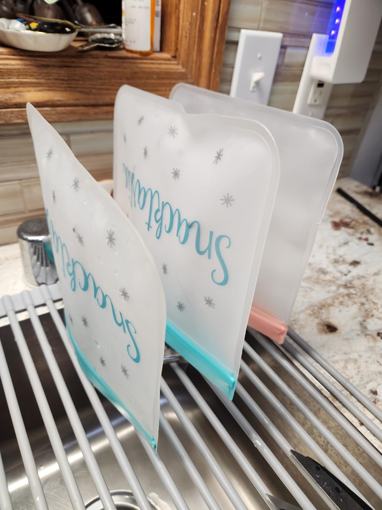 Marbrasse Retractable Cup Drying Rack, Drinking Glass and Sports Bottle Drainer Stand customer photo 1