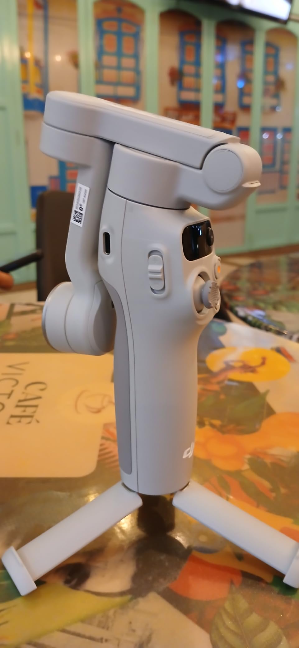 DJI Osmo Mobile 7 Gimbal Stabilizer for iPhone, Android, Built-in Tripod, Portable Stabilizer, 3-Axis Phone Gimbal, ActiveTrack 7.0, One-Tap Edit, 10hrs Use, Phone Charging customer photo 2