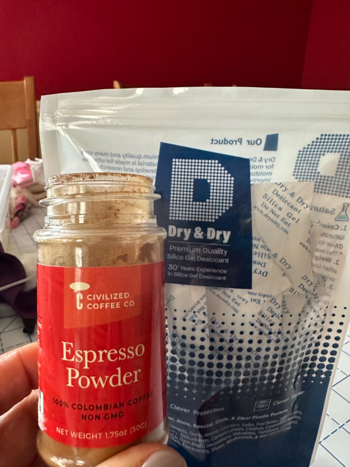 Civilized Coffee Espresso Powder - Premium Colombian Coffee for Baking, Desserts & Smoothies, Non-GMO, 1.75 oz customer photo 1