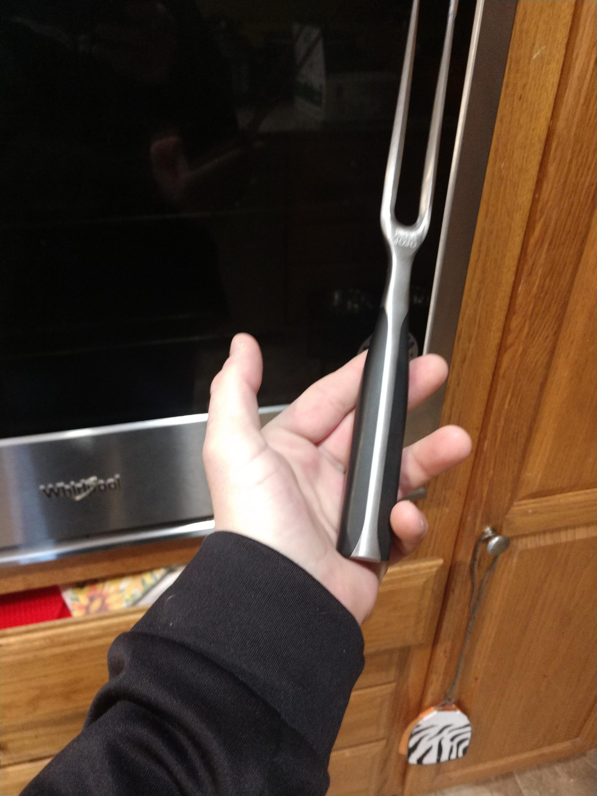 Kilajojo Chef Pro Stainless Steel Carving Fork 12 Inch customer photo 1