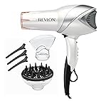 REVLON Infrared Ionic Hair Dryer with Diffuser & Concentrator, 2 Speed Settings, Blow Dryer with Tourmaline Technology for Frizz Control, 1875 Watt Power for Fast Drying, Suitable for All Hair Types customer photo 2