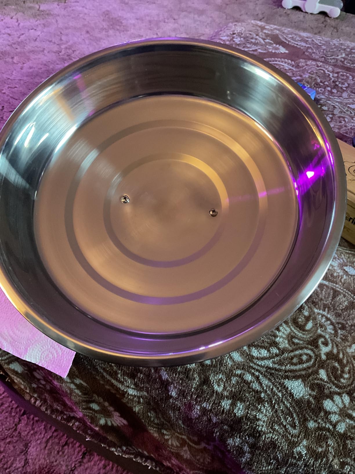ZBXFCSH Griddle Accessories 12 Inch Round Stainless Steel Basting Griddle Cover - Cheese Melting Dome and Steaming Cover Wok Lids customer photo 2