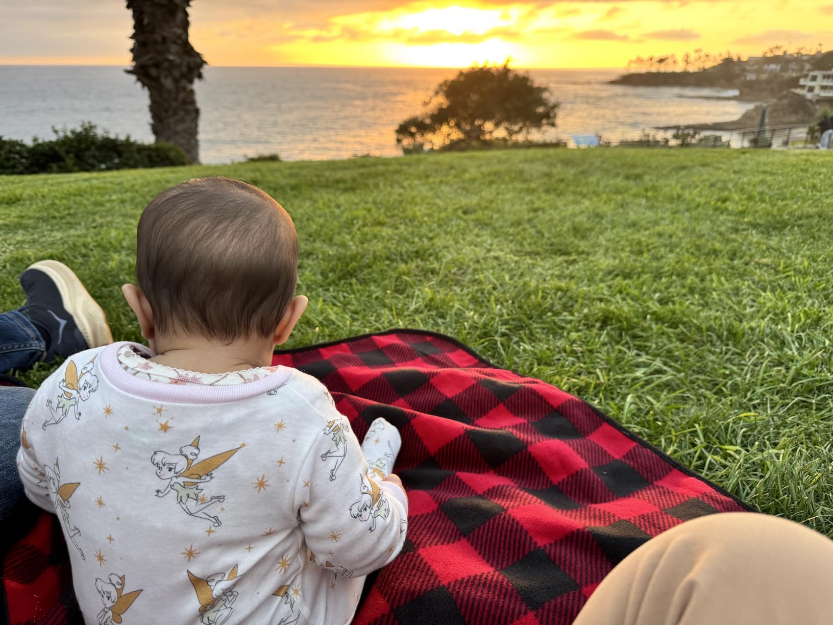 Tirrinia Waterproof Outdoor Blanket with Sherpa Lining, Windproof Triple Layers Warm Comfy Foldable for Camping Stadium, Beach, Picnic customer photo 2