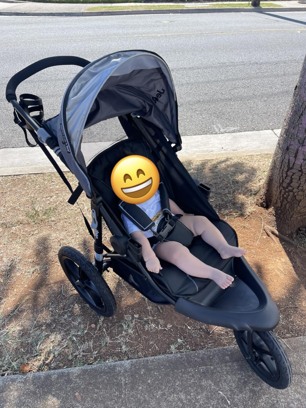 Jeep Classic Jogging Stroller by Delta Children, Grey customer photo 1