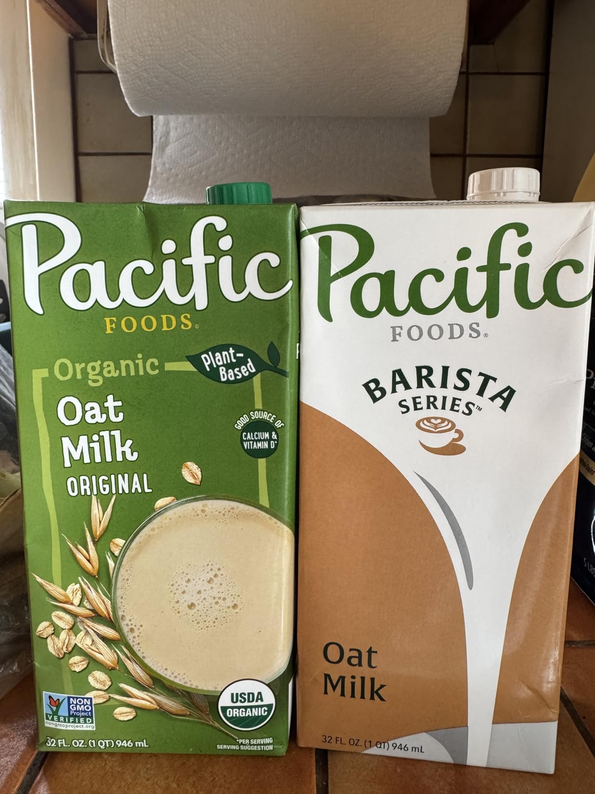 Pacific Foods Barista Series Original Oat Milk, Plant Based Milk, 32 oz Carton customer photo 1