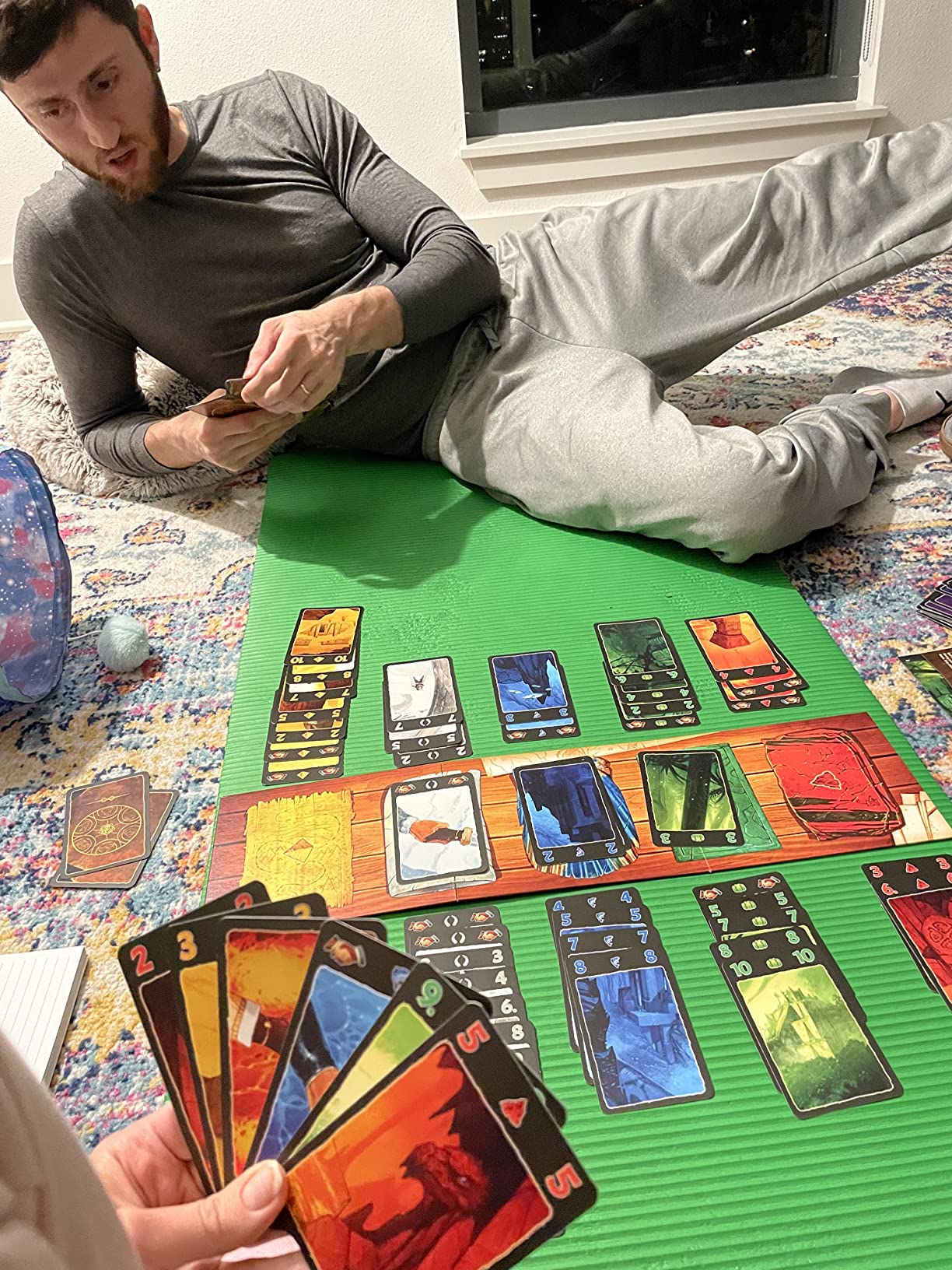 Lost Cities Card Game - with 6th Expedition customer photo 2