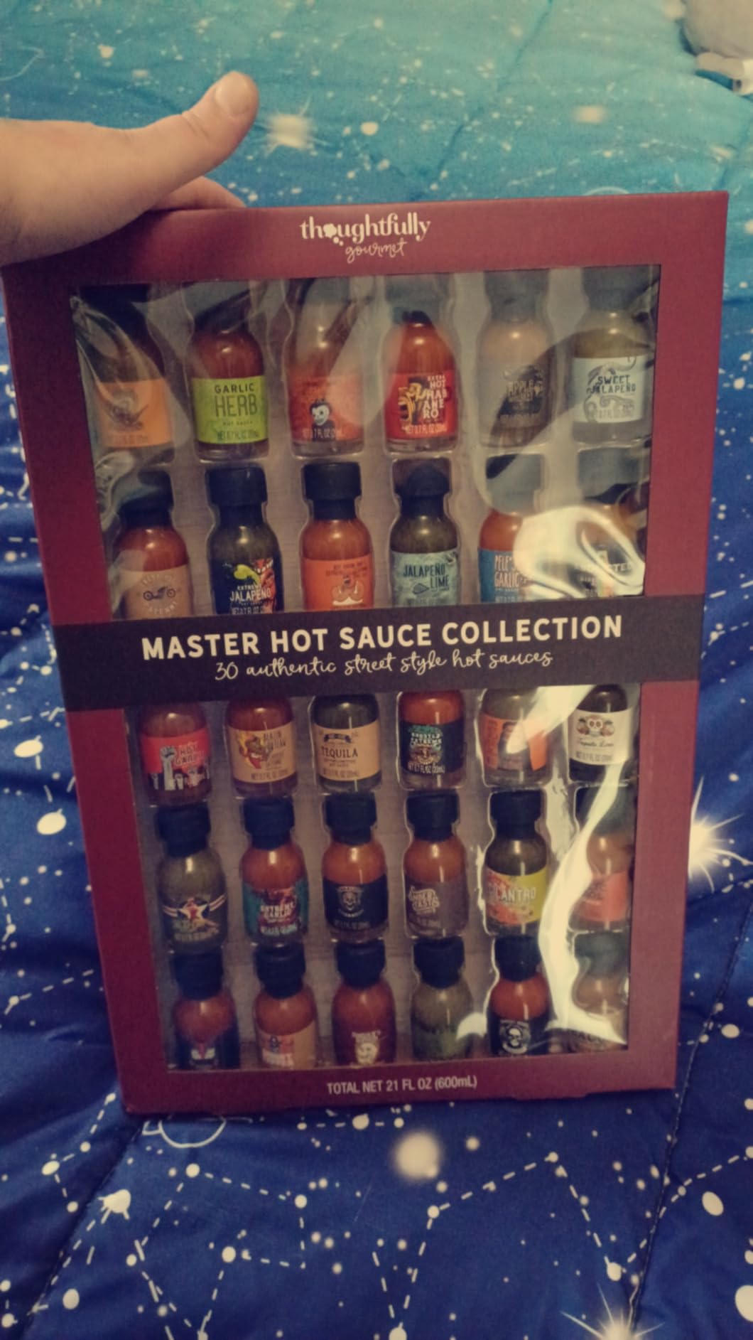 Thoughtfully Gourmet, Master Hot Sauce Collection Sampler Set, Flavors Include Garlic Herb, and More, Hot Sauce Gift, Set of 30 customer photo 1