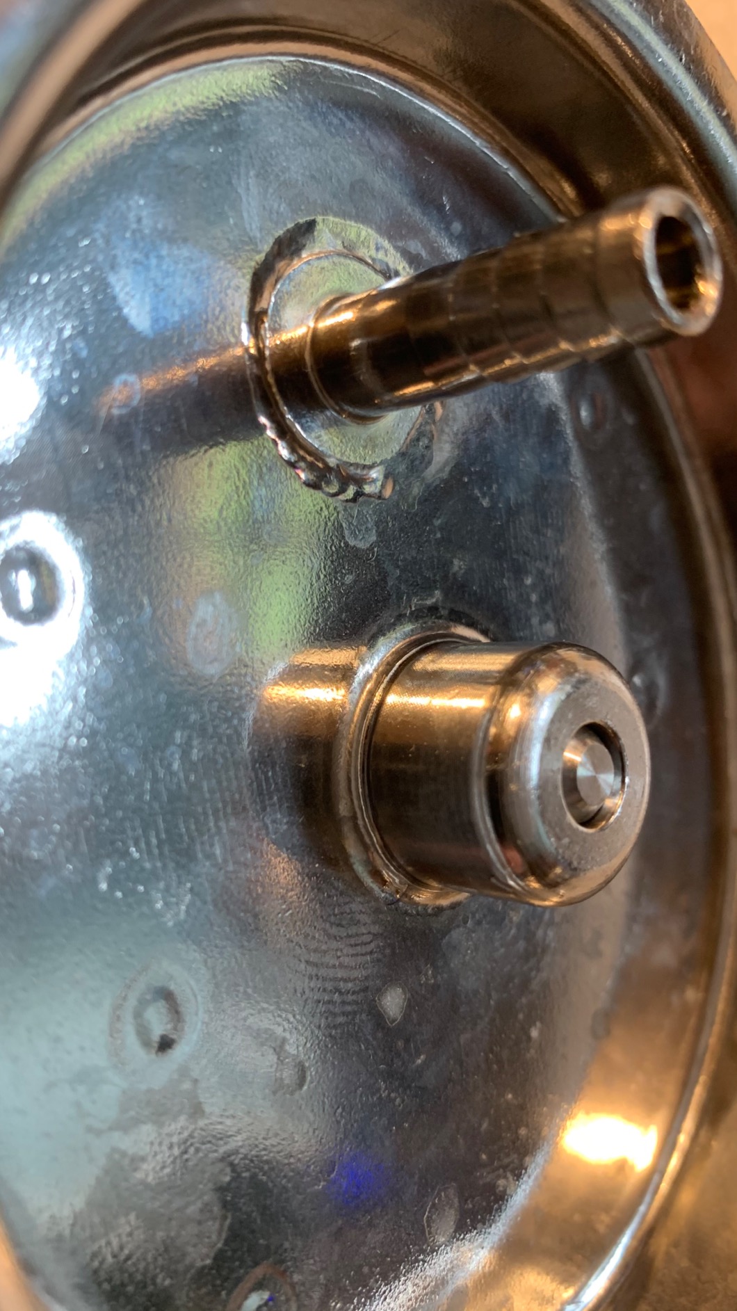 Cornelius 304 Stainless Steel Keg Lid with SS Pressure Relief Valve & New O-ring customer photo 1