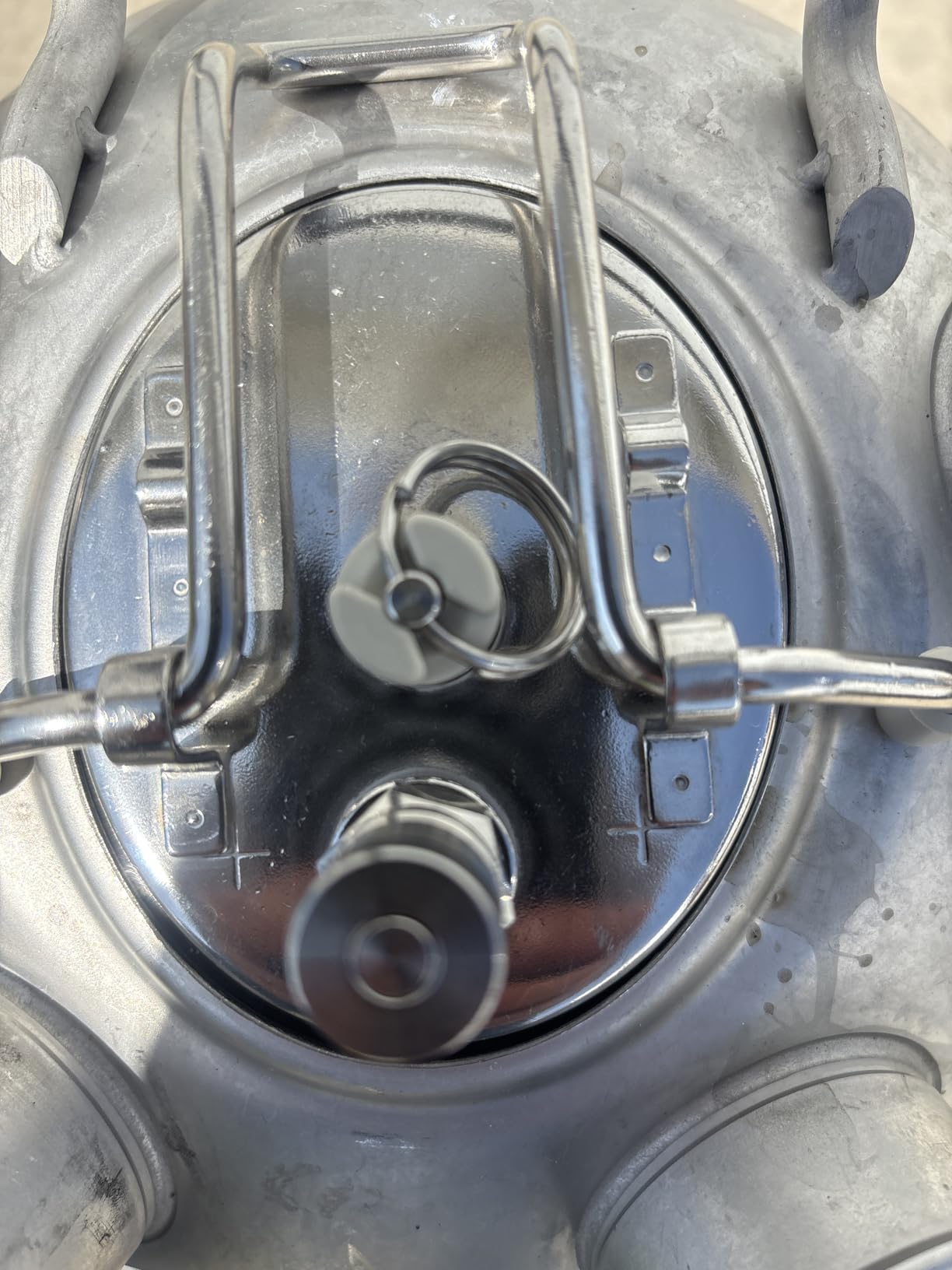 Cornelius 304 Stainless Steel Keg Lid with SS Pressure Relief Valve & New O-ring customer photo 2
